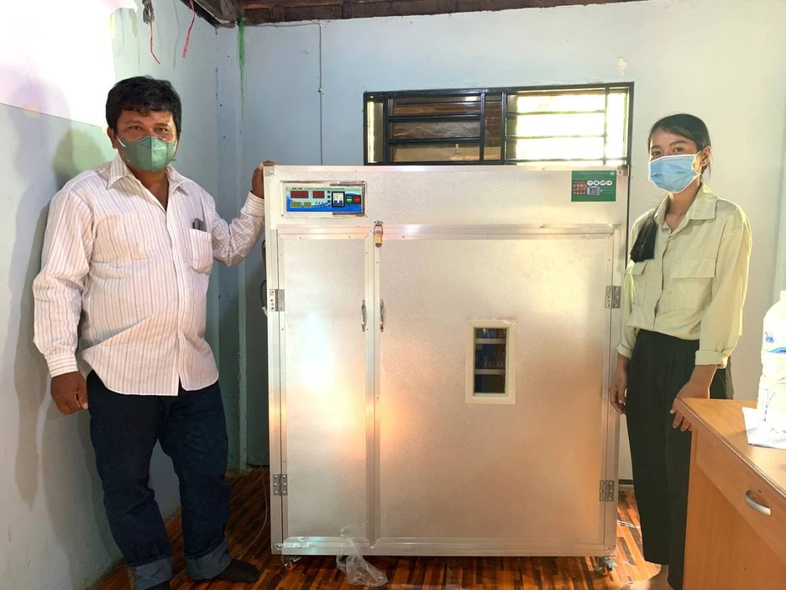 Provision of Egg incubator to chick producer groups